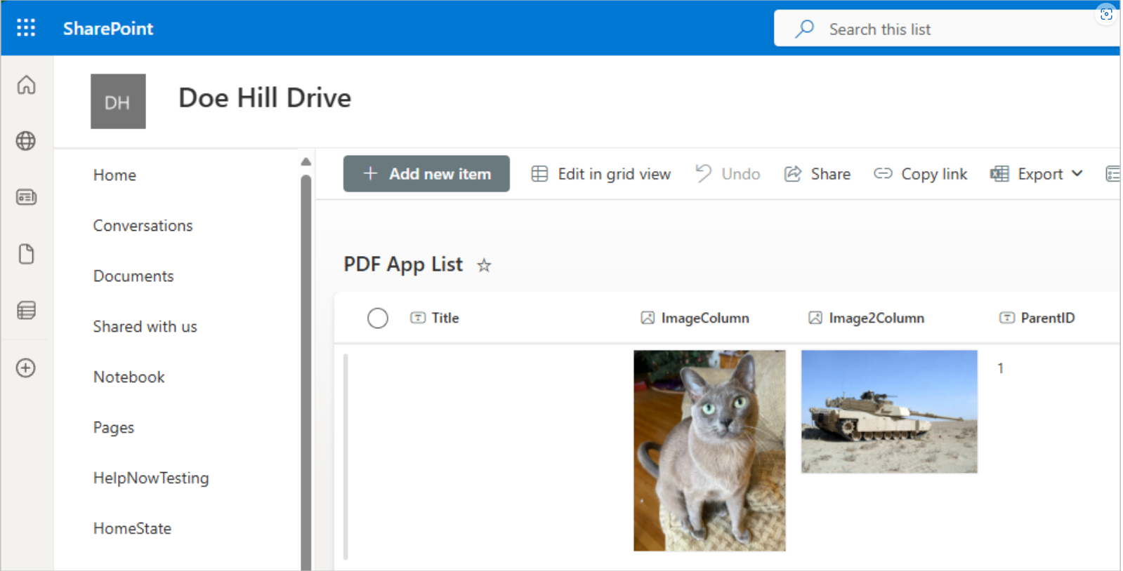 Make a PDF from Image files