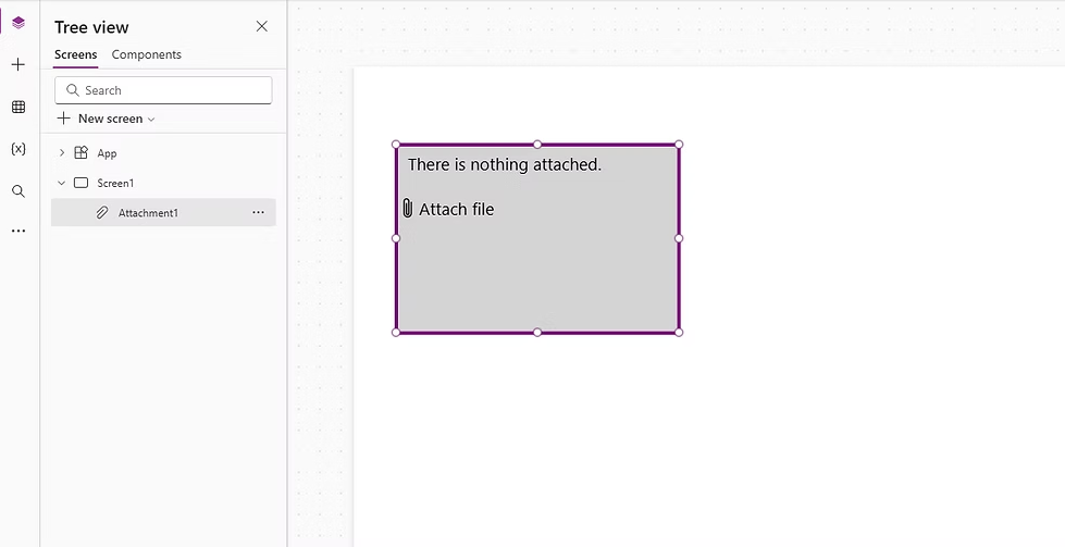 New way to add the Attachment Control in Power Apps