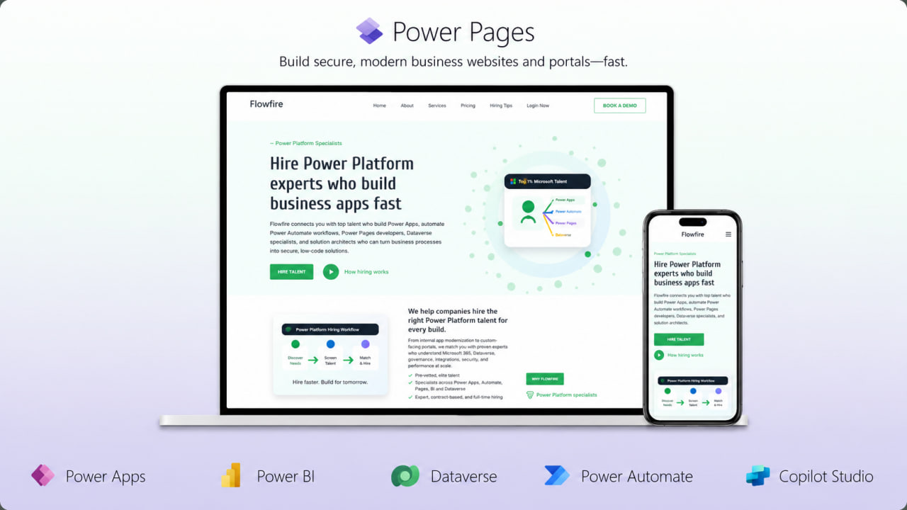 Build Modern Business Portals with Power Pages